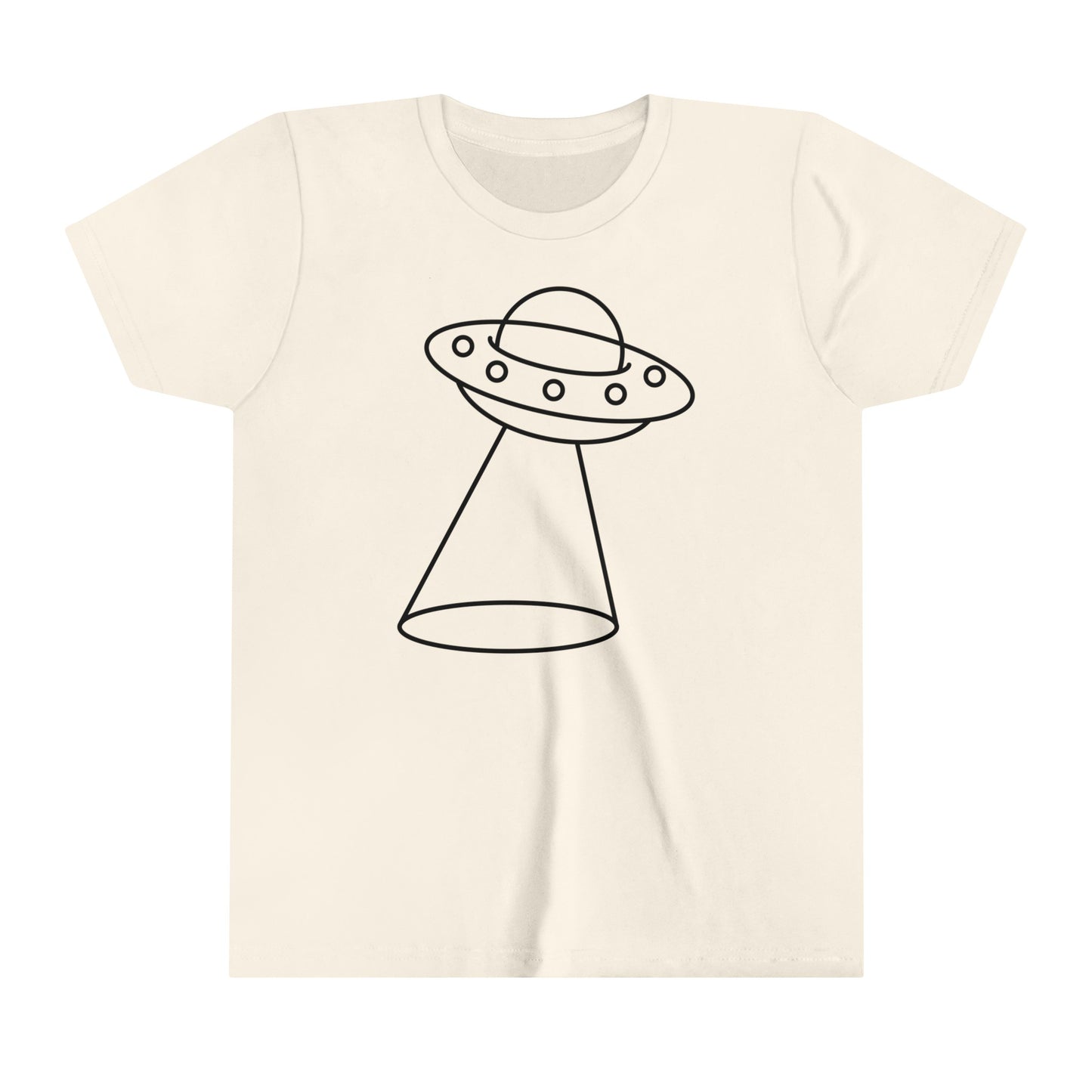 UFO with a Beam of Light Youth T-Shirt