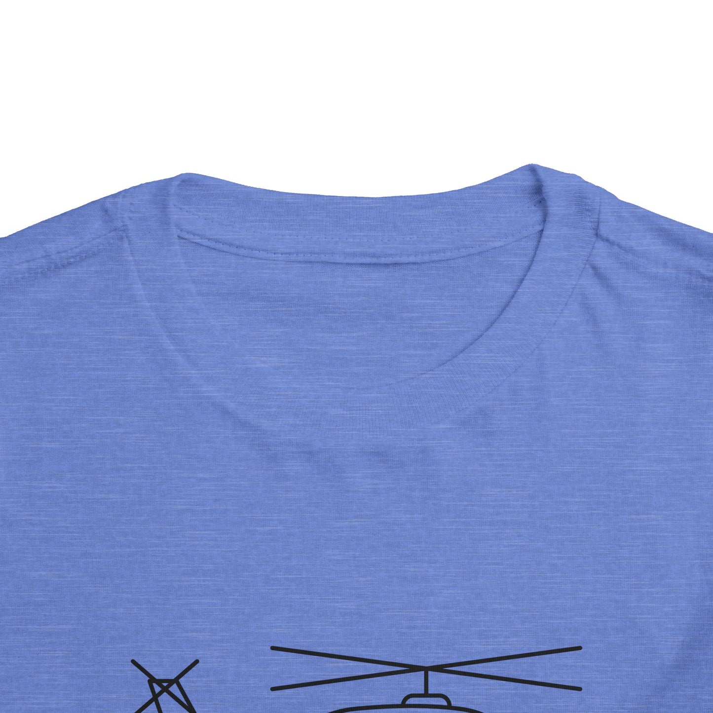 Flying Helicopter Print Kids T-Shirt