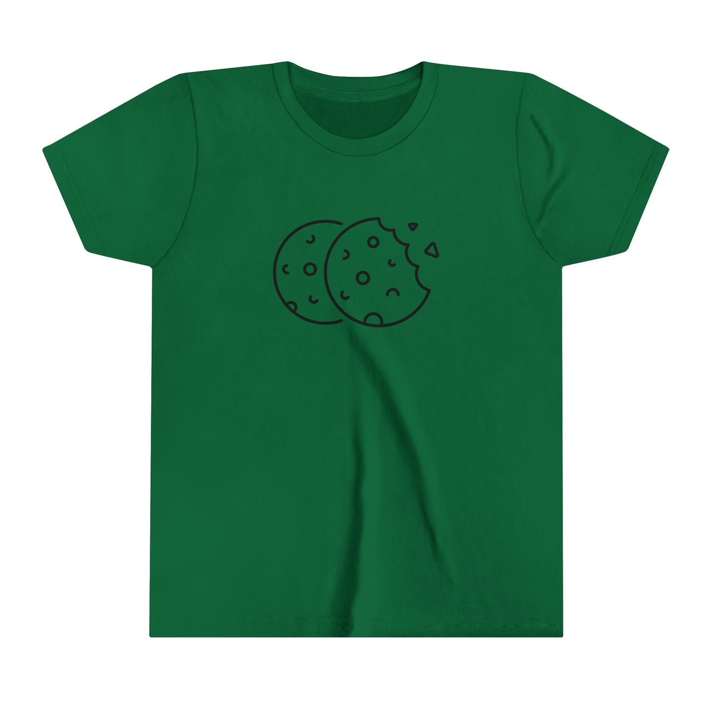 Chocolate Chip Cookies Print Youth T-Shirt