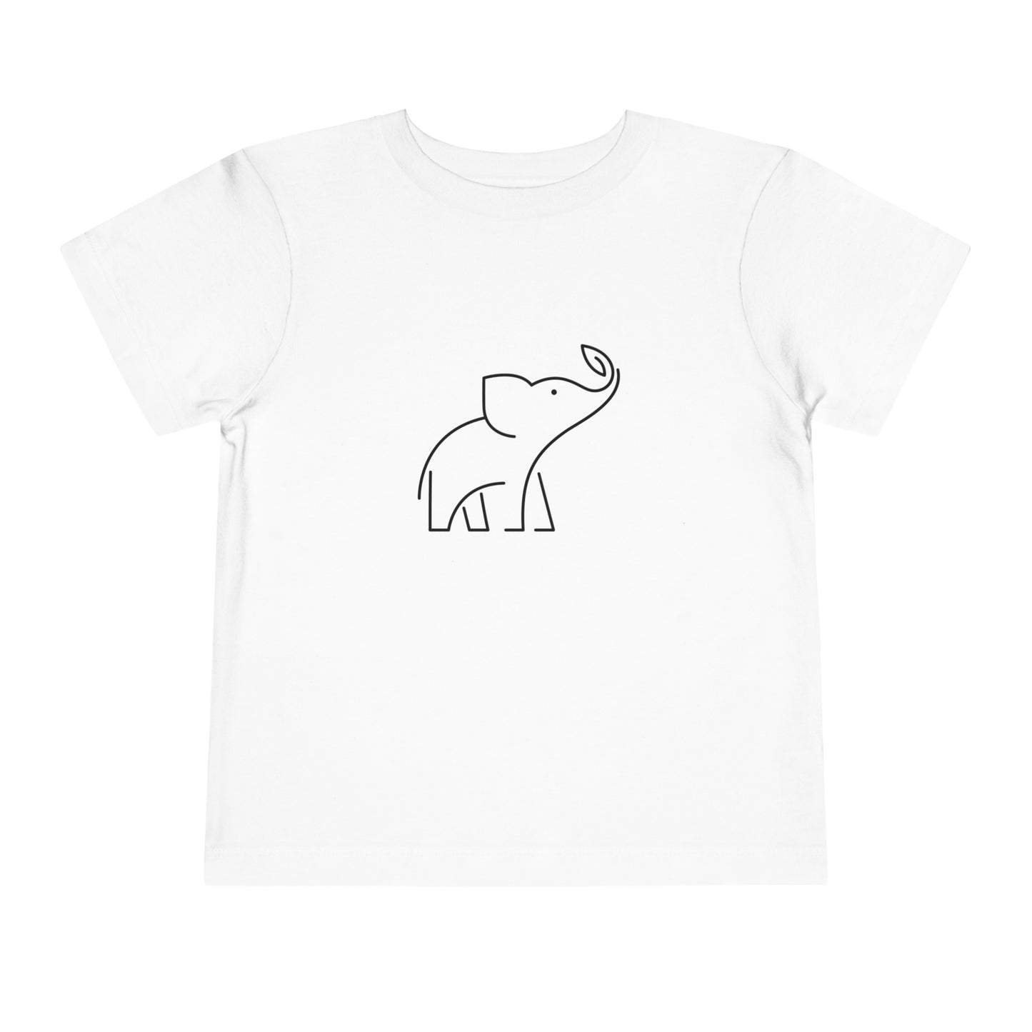 Elephant Print Toddlers T-Shirt