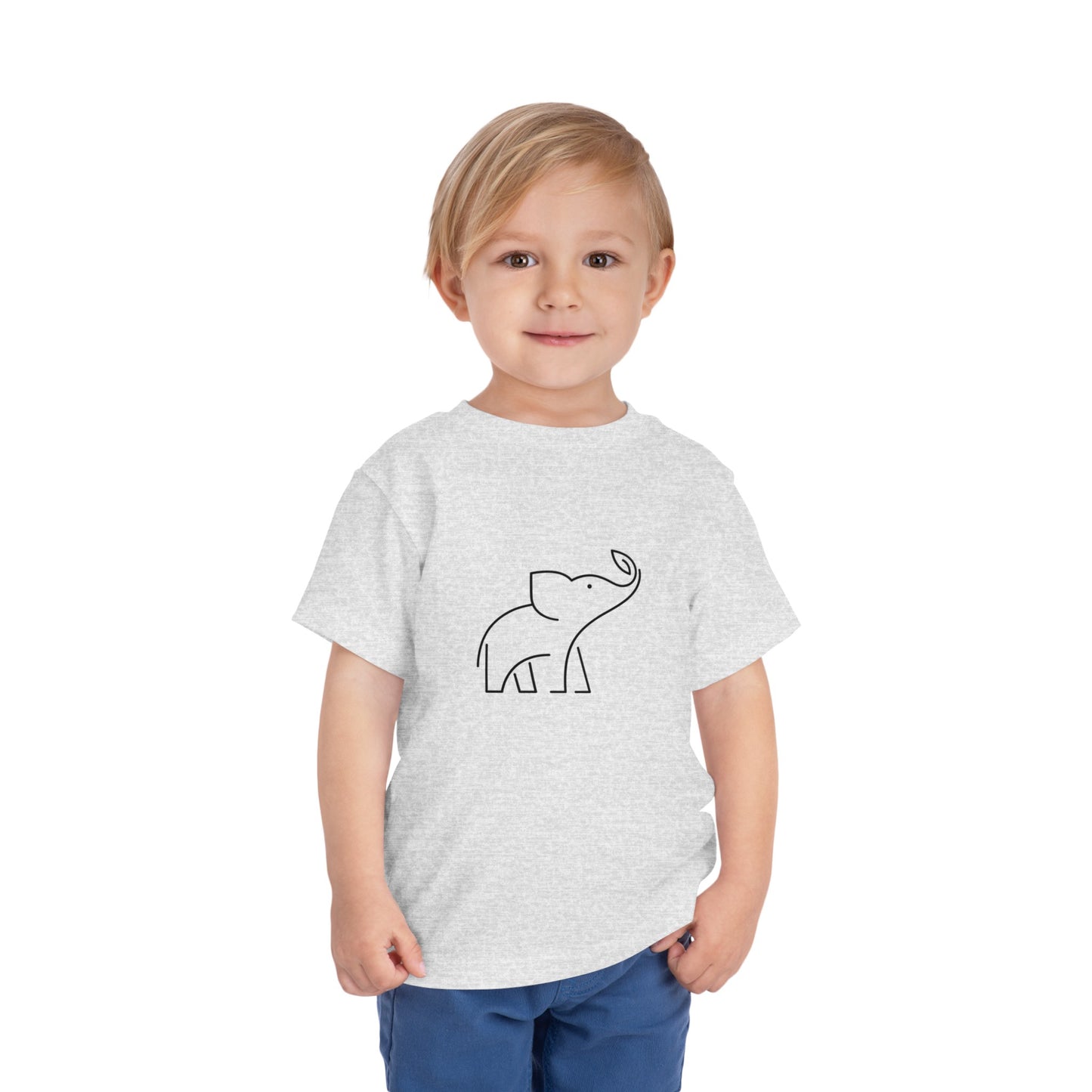 Elephant Print Toddlers T-Shirt