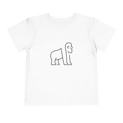 Gorilla Print Toddler T-Shirt