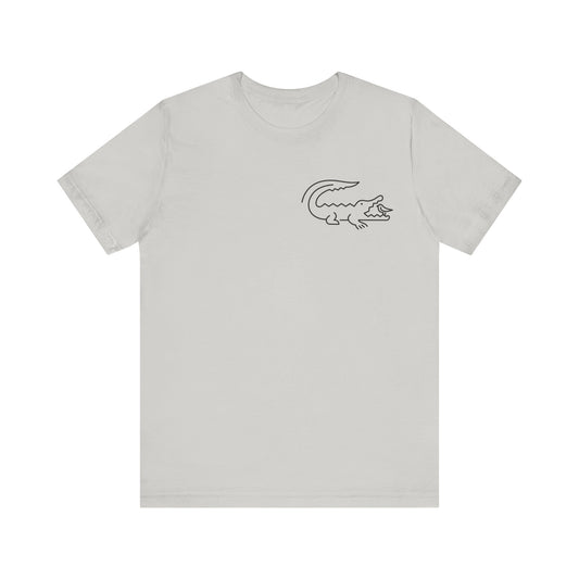 Alligator Print Men & Women T-Shirt