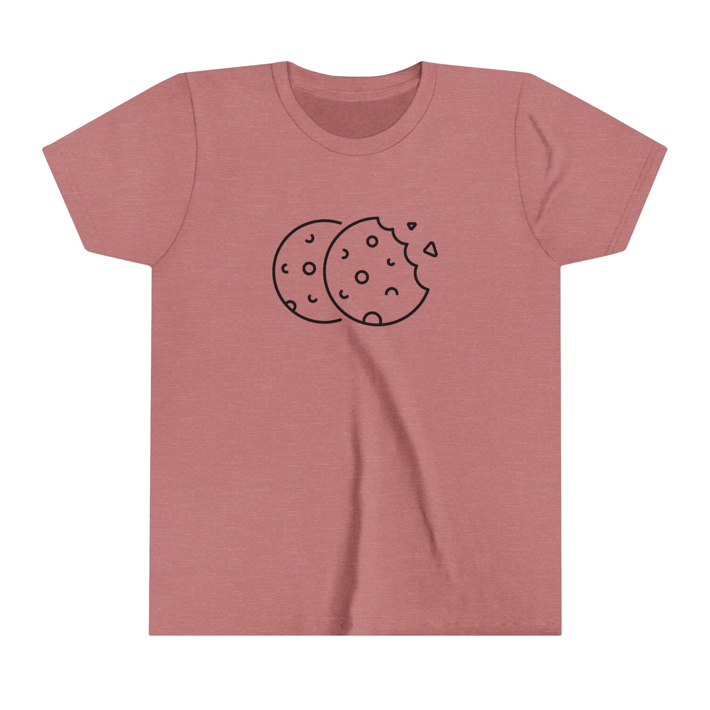 Chocolate Chip Cookies Print Youth T-Shirt