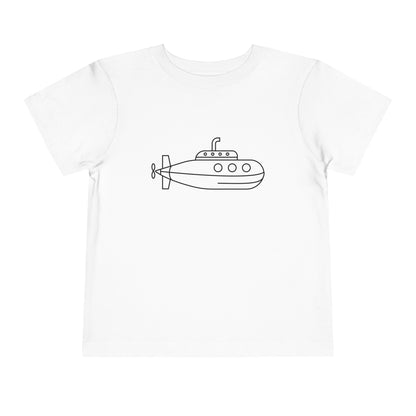 Happy Submarine Print Kids T-Shirt