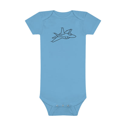 Fast Jet Print Baby Onesies