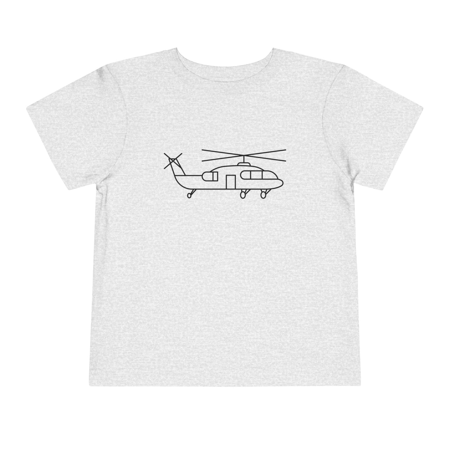 Flying Helicopter Print Kids T-Shirt