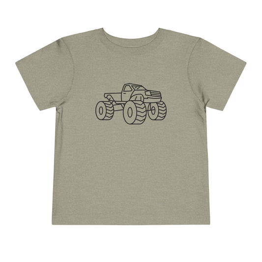 Monster Truck Print Kids T-Shirt