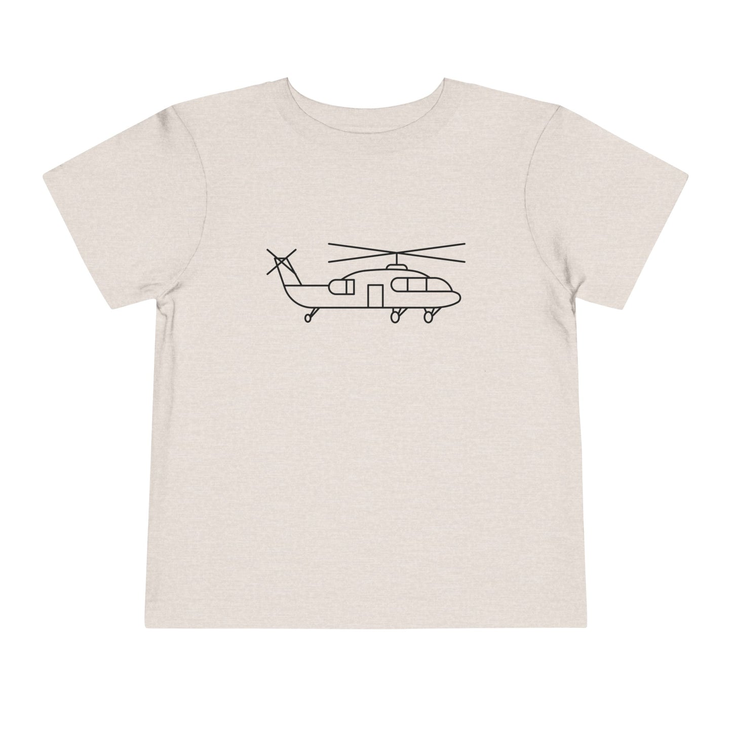 Flying Helicopter Print Kids T-Shirt