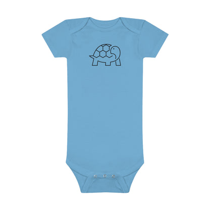 Tortoise Print Baby Onesies