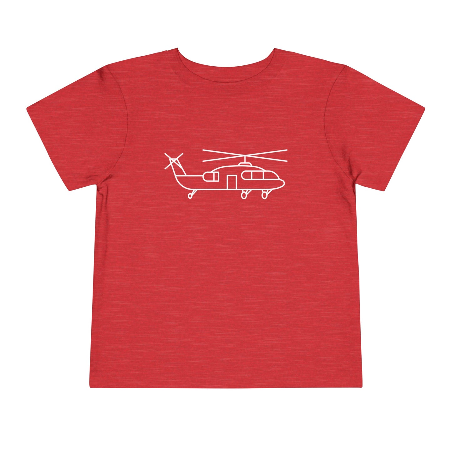 Flying Helicopter Print Kids T-Shirt