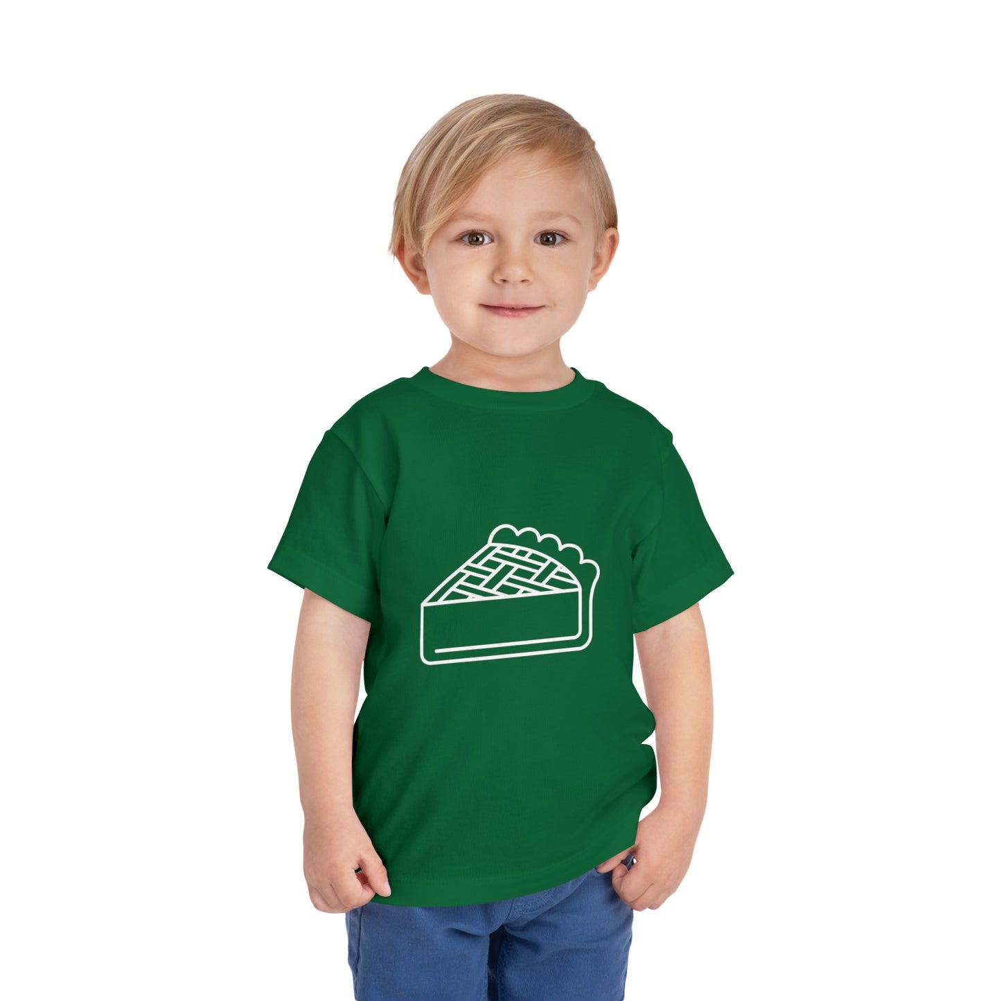 Slice of Pie Print Toddlers T-Shirt