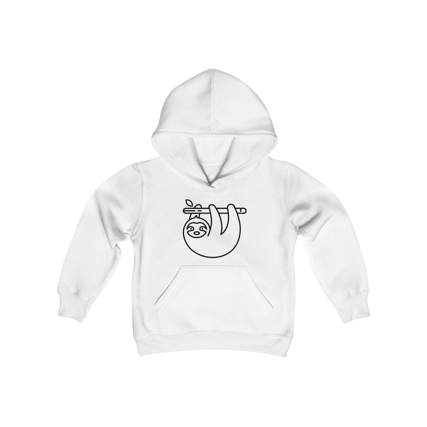 Sloth Print Kids Hoodie