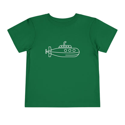 Happy Submarine Print Kids T-Shirt