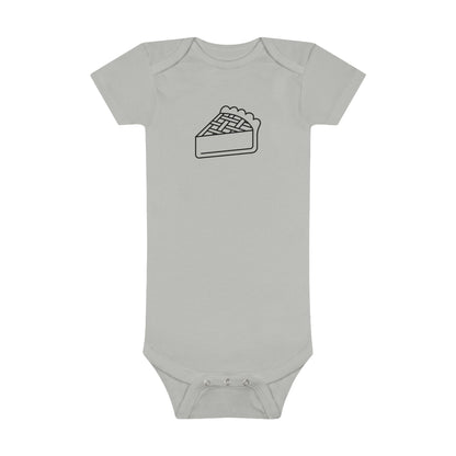 Delicious Pie Slice Print Baby Onesies