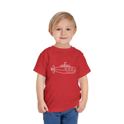 Happy Submarine Print Kids T-Shirt