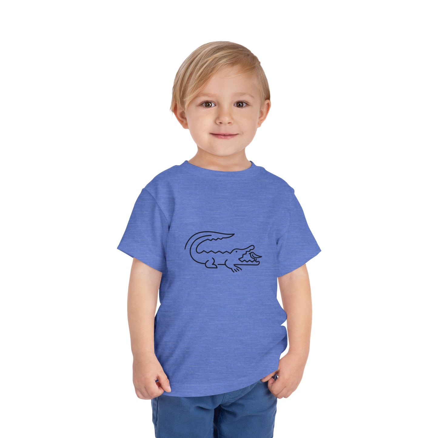 Alligator Print Toddlers T-Shirt