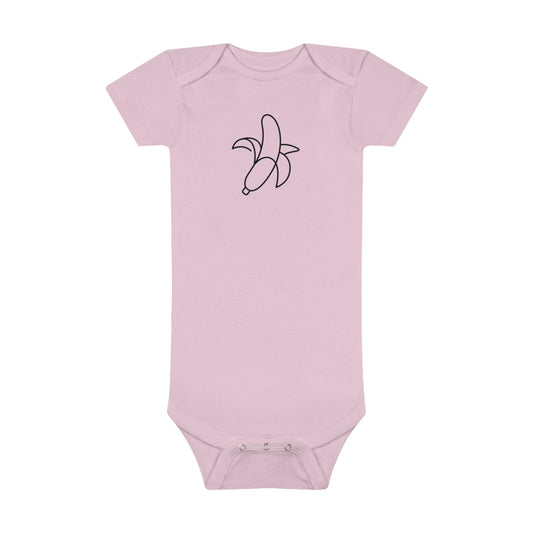 Peely Banana Print Baby Onesies