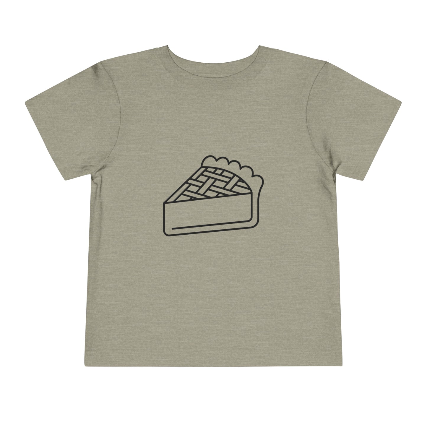 Slice of Pie Print Toddlers T-Shirt