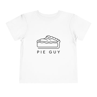 Pie Guy Print Toddlers T-Shirt