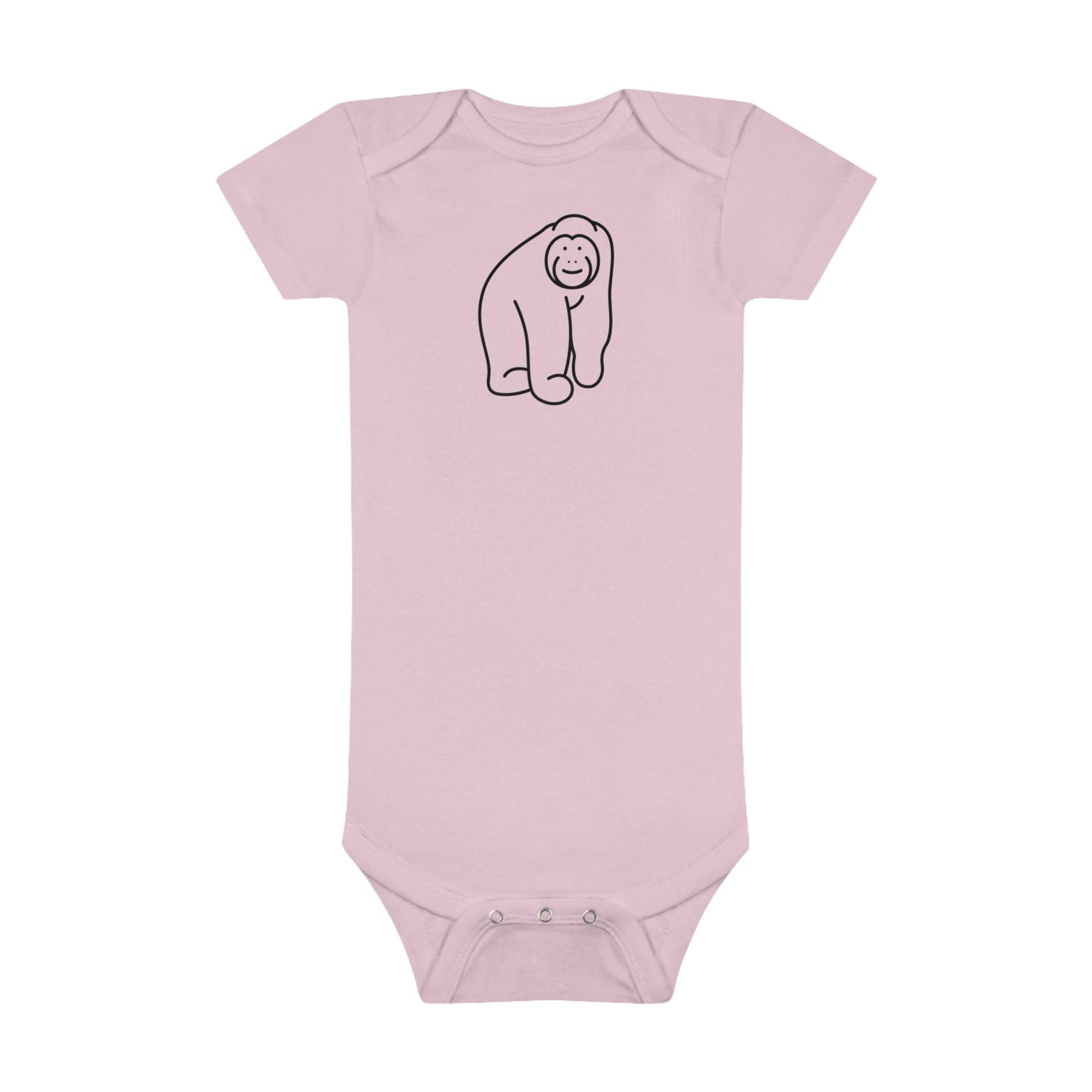 Orangutan Print Baby Onesies