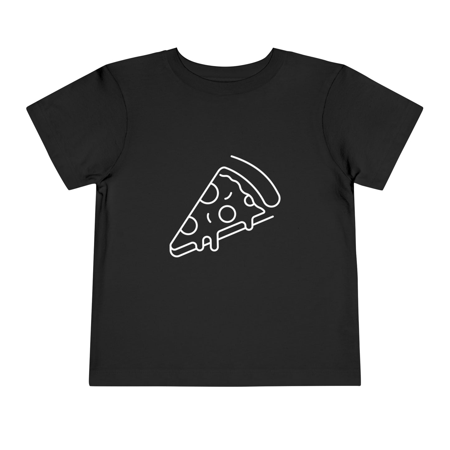 Cheesy Pizza Print Toddlers T-Shirt