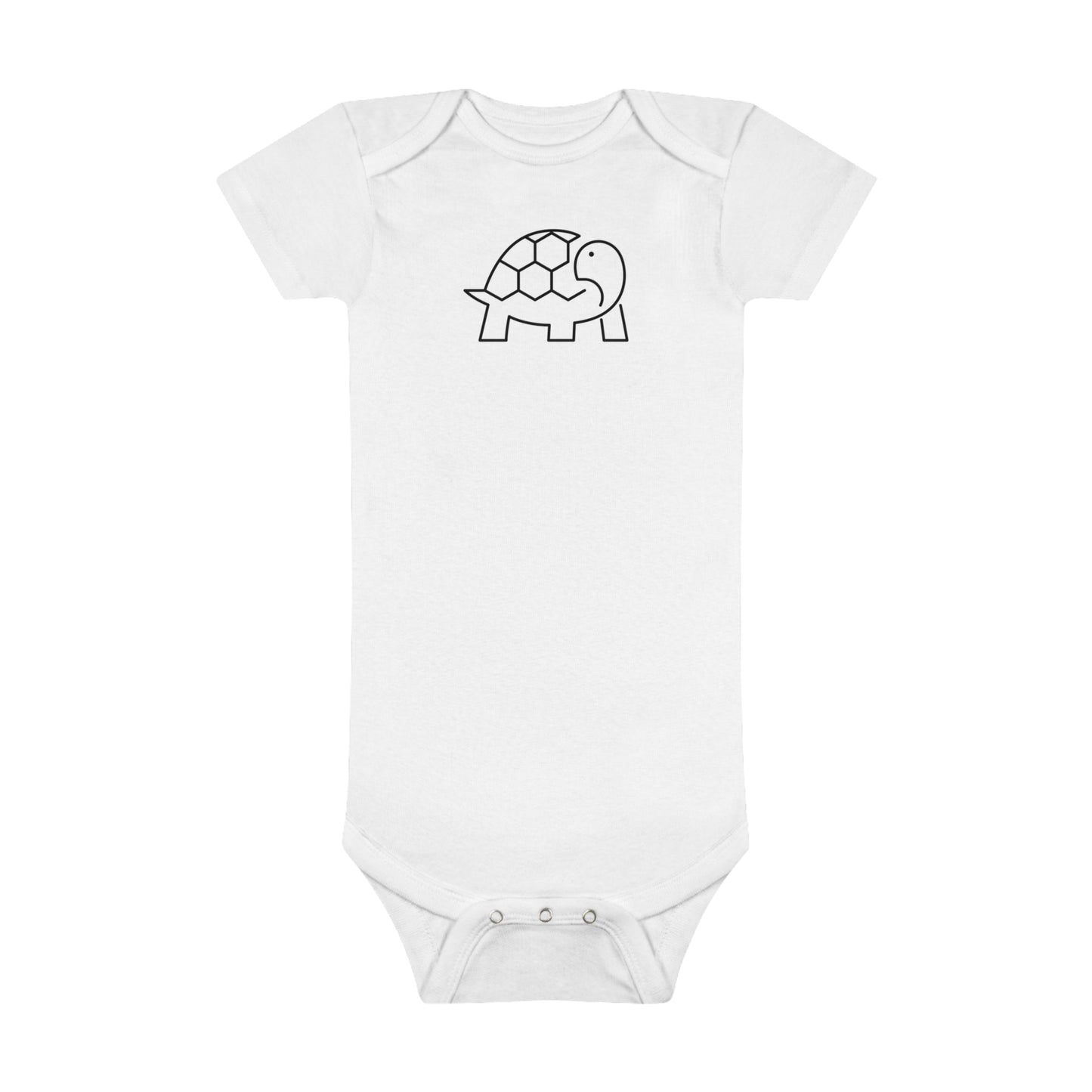 Tortoise Print Baby Onesies