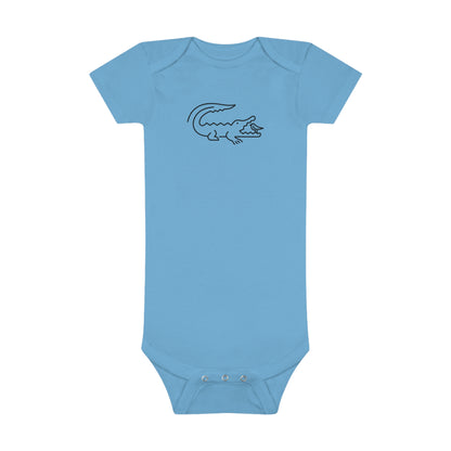 Alligator Print Baby Onesies