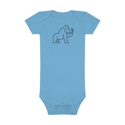 Gorilla Print Baby Onesies