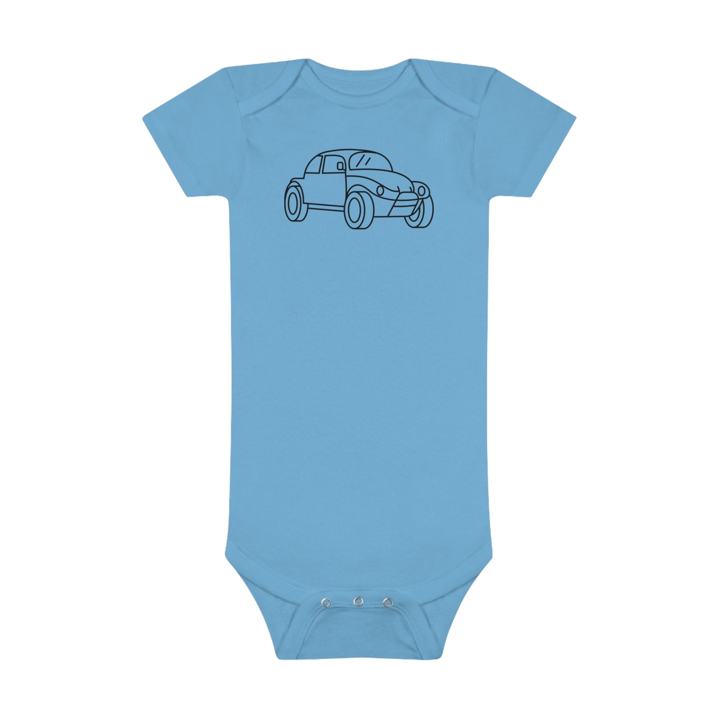 Baja Bug Print Baby Onesies