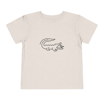 Alligator Print Toddlers T-Shirt