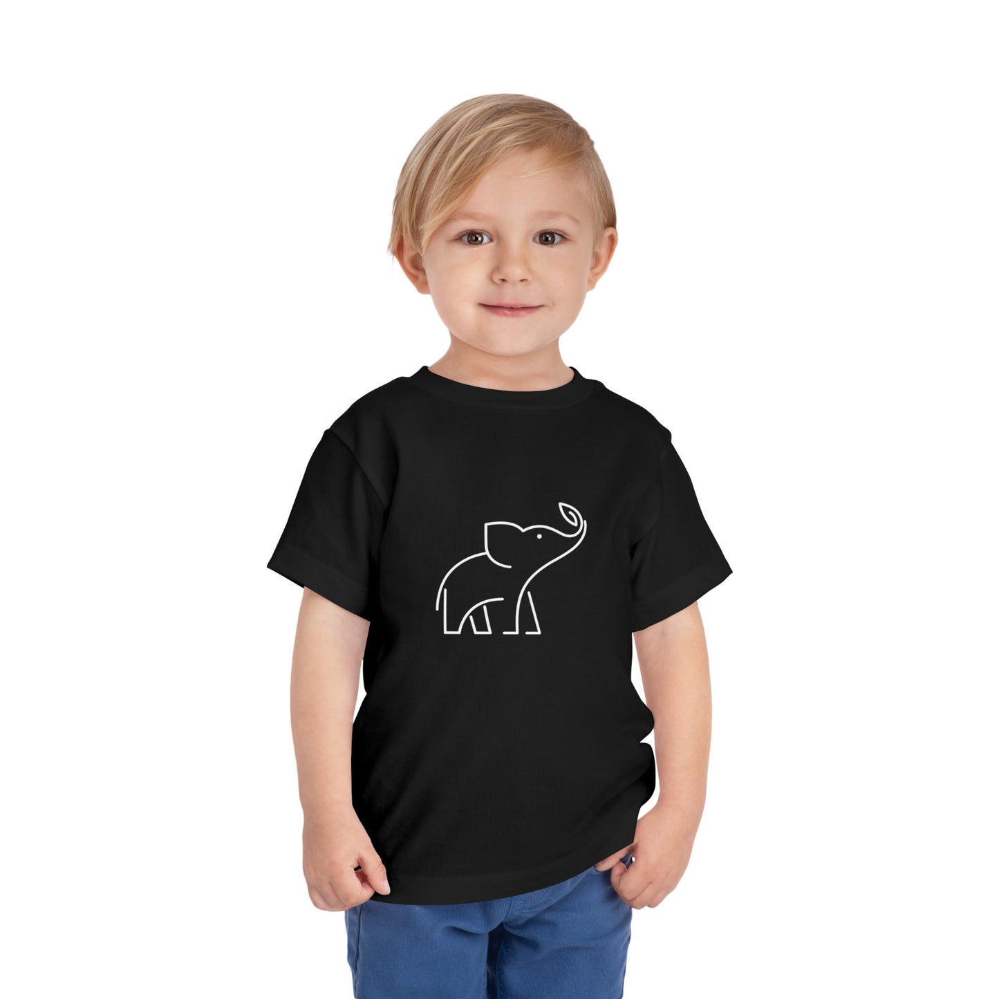 Elephant Print Toddlers T-Shirt