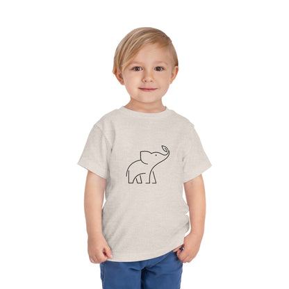 Elephant Print Toddlers T-Shirt