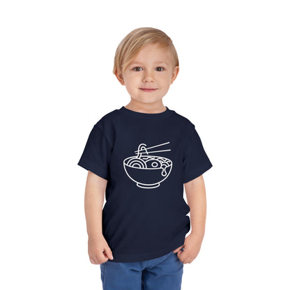 Ramen Noodles Print Toddlers T-Shirt