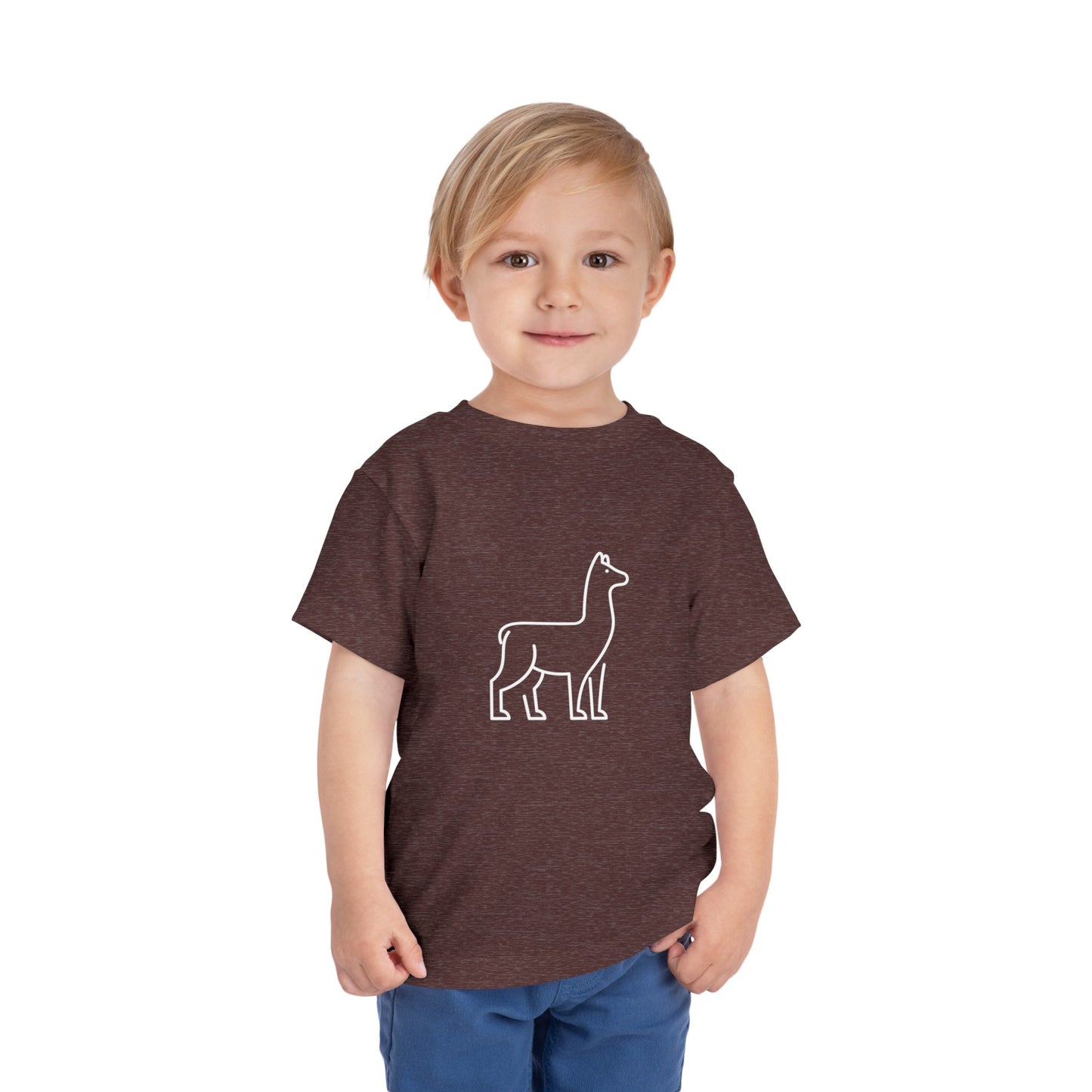 Alpaca Print Toddlers T-Shirt