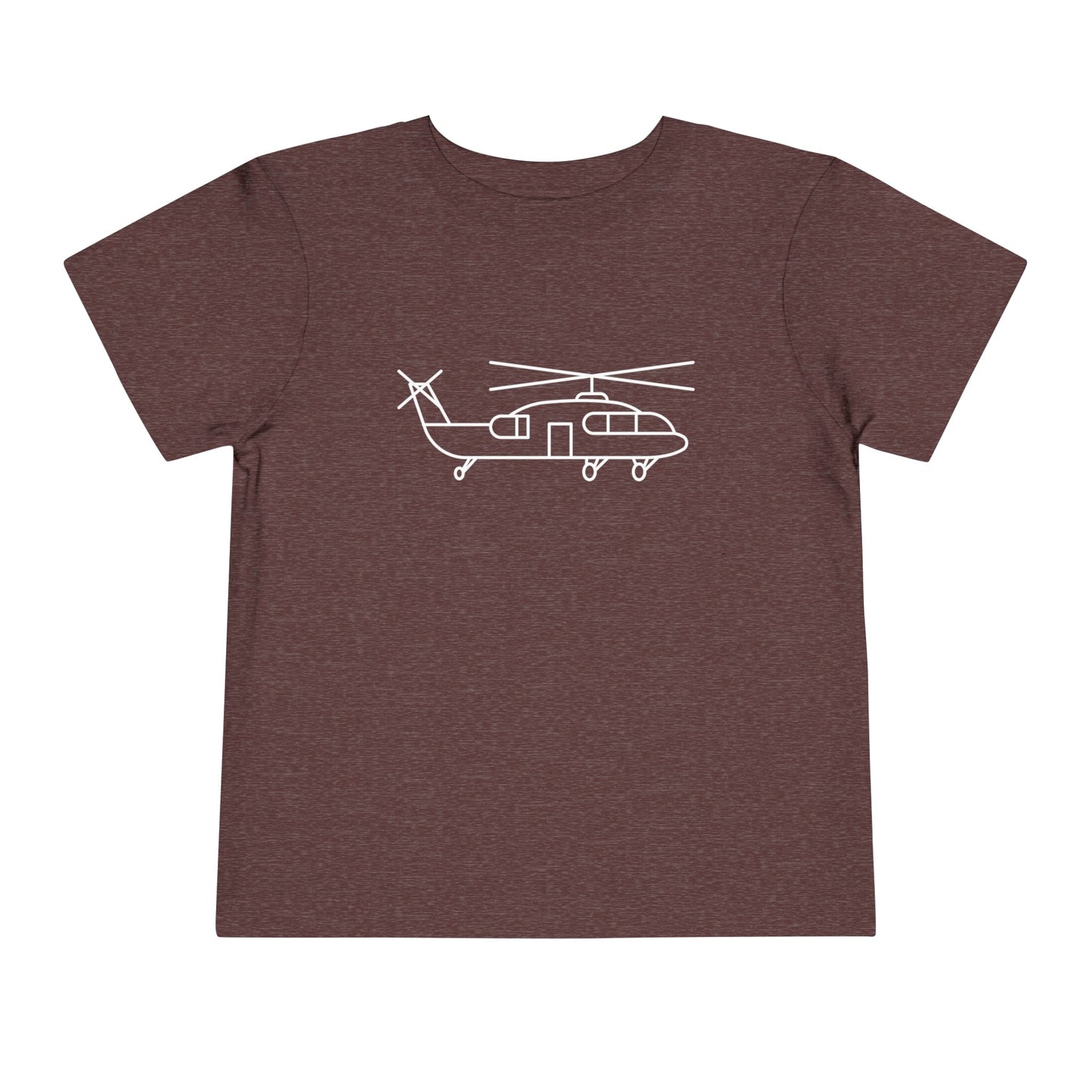 Flying Helicopter Print Kids T-Shirt