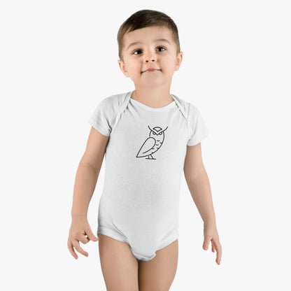 Owl Print Baby Onesies