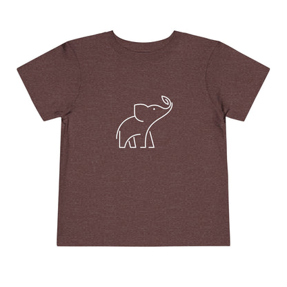 Elephant Print Toddlers T-Shirt