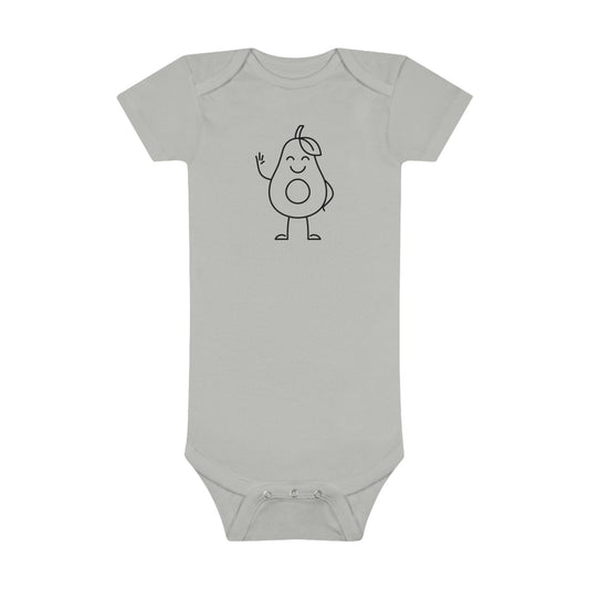 Happy Avocado Print Baby Onesies