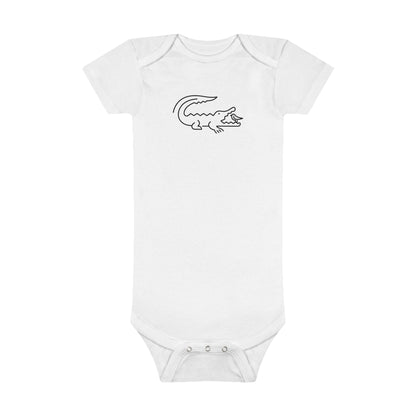 Alligator Print Baby Onesies