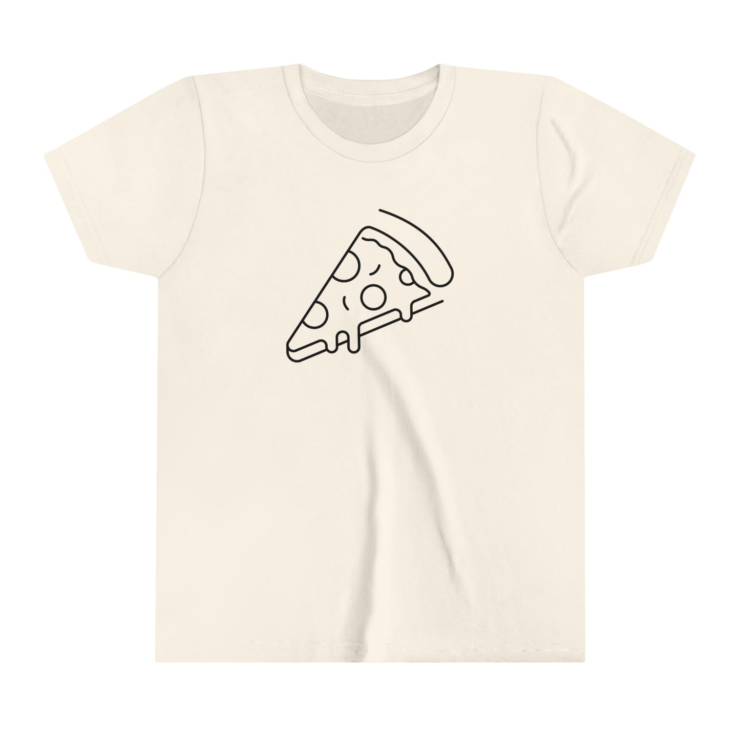 Cheesy Pizza Print Youth T-Shirt