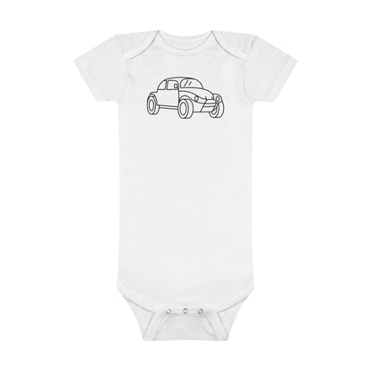 Baja Bug Print Baby Onesies