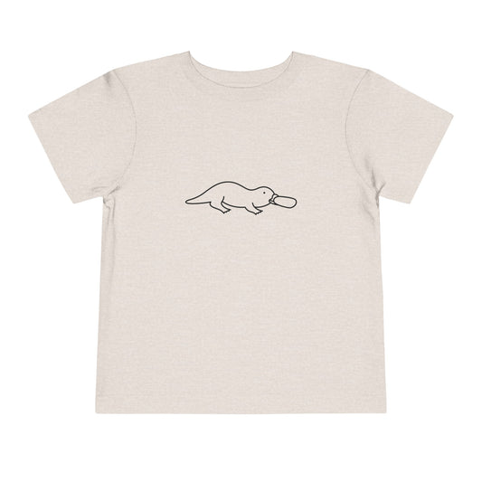 Platypus Print Toddlers T-Shirt