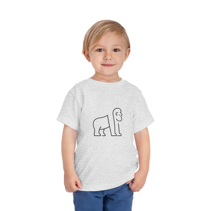 Gorilla Print Toddler T-Shirt