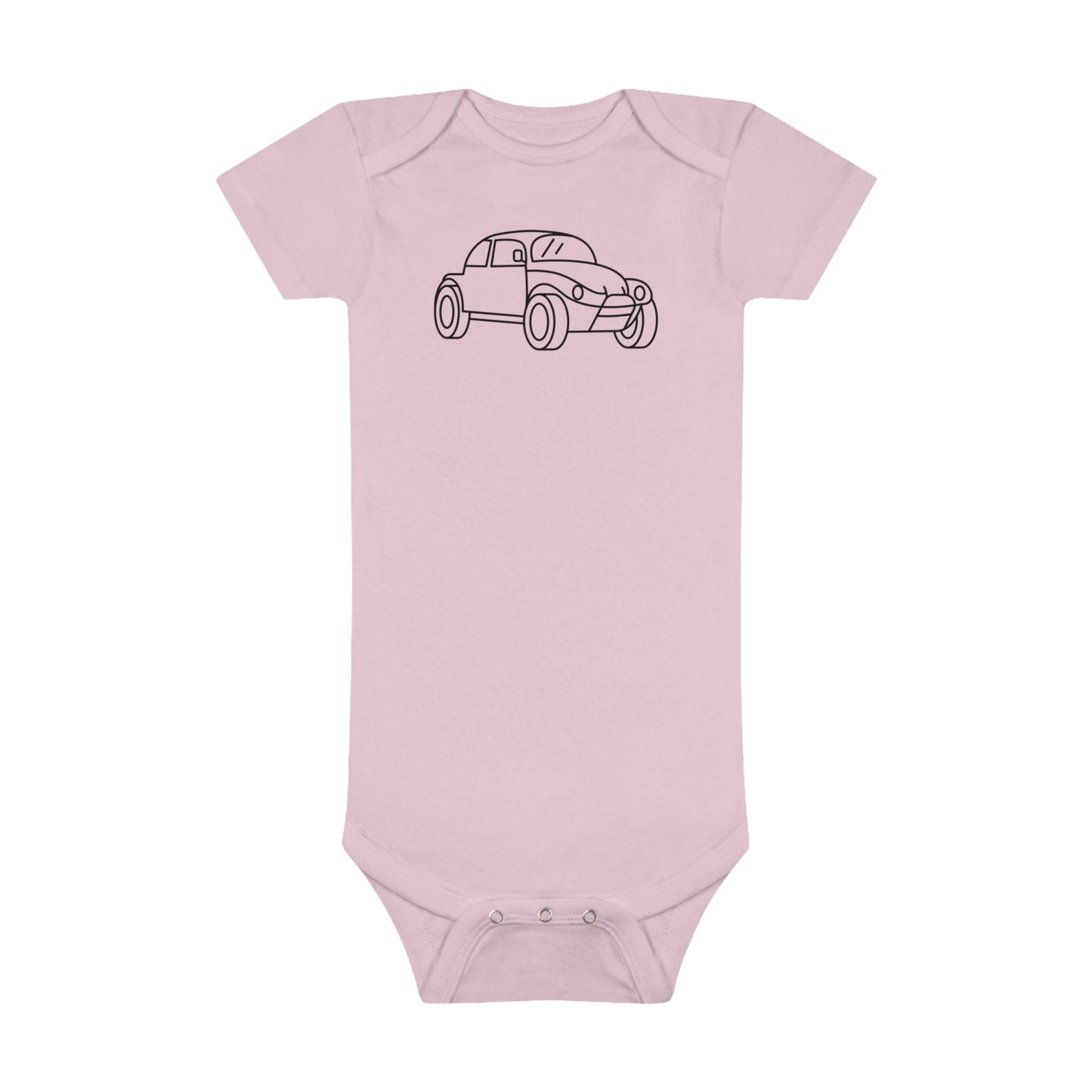 Baja Bug Print Baby Onesies