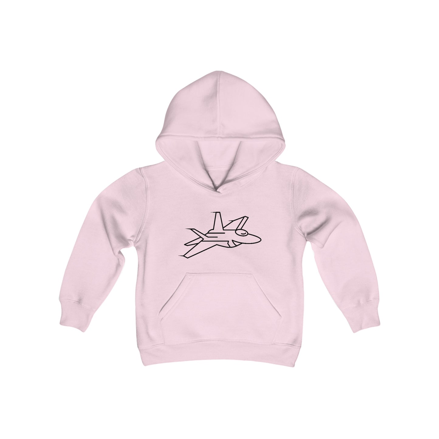 Fighter Jet Print Kids Hoodie