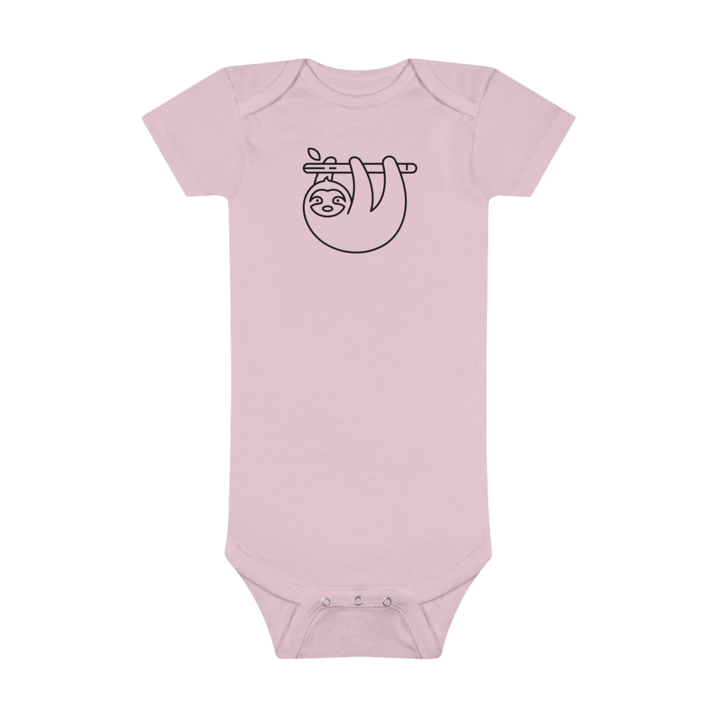 Sloth Print Baby Onesies