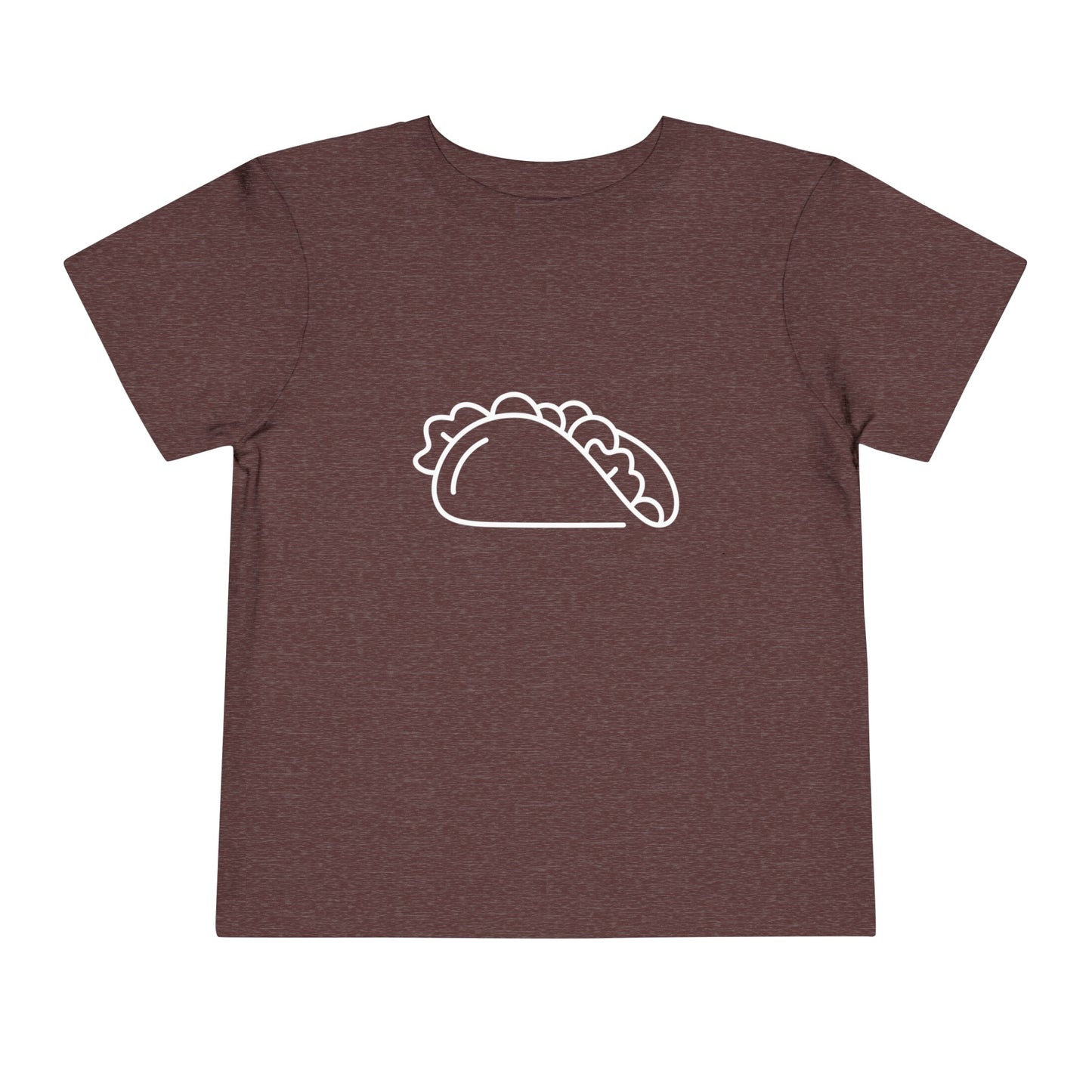 Crunchy Taco Print Toddlers T-Shirt