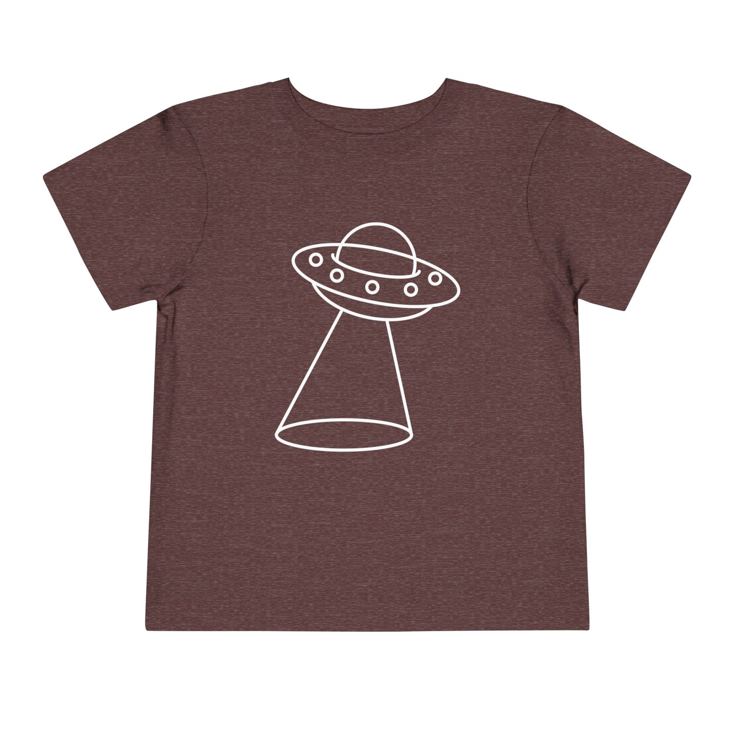 UFO with a Beam of Light Print Kids T-Shirt