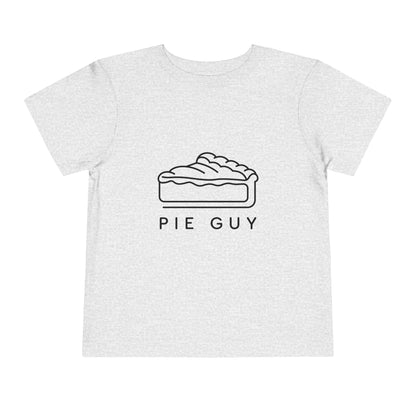 Pie Guy Print Toddlers T-Shirt